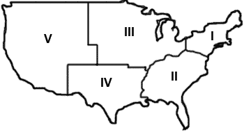 NKF Regions Map