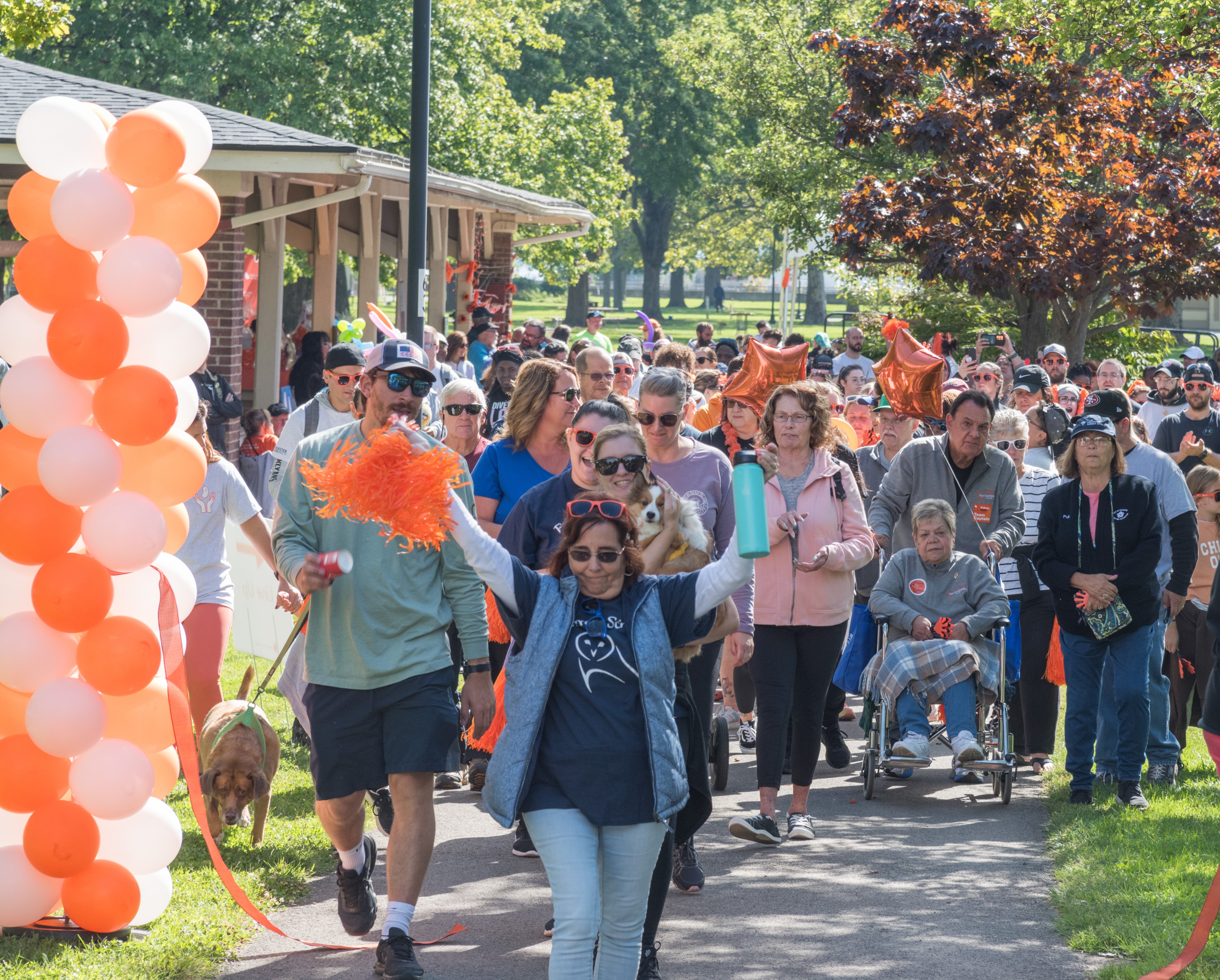 September 17 Upstate and WNY Kidney Walk Starting Line