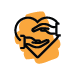 manos que se tienden la una hacia la otra formando un corazón