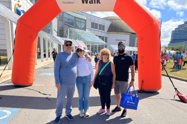 Steve and Jim at Kidney Walk
