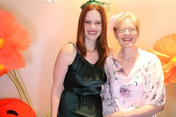 Miriam Goodwin and Margaret-Hilton posing an NKF event