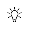 lightbulb icon