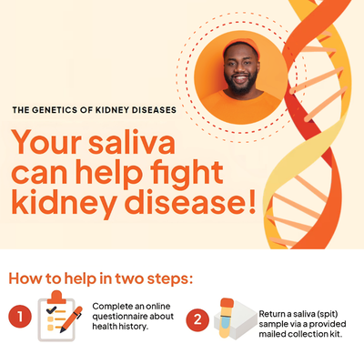Your saliva can help fight kidney disease