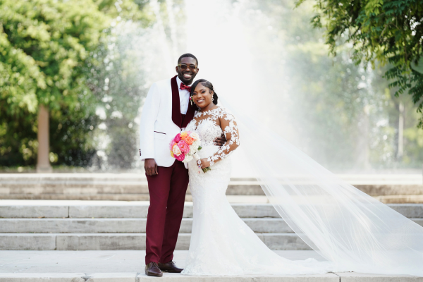 Latonna and Kamri wedding