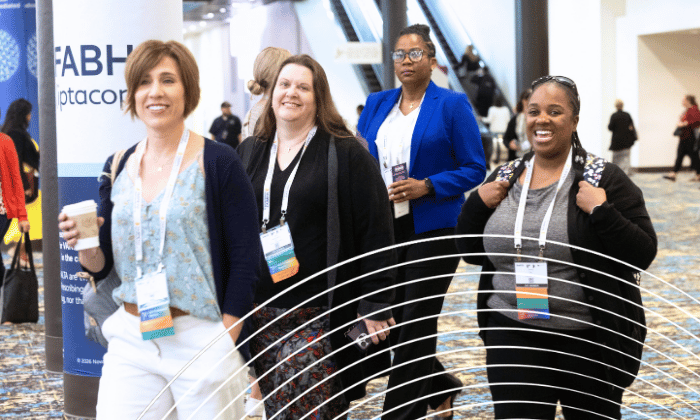SCM attendees walking in