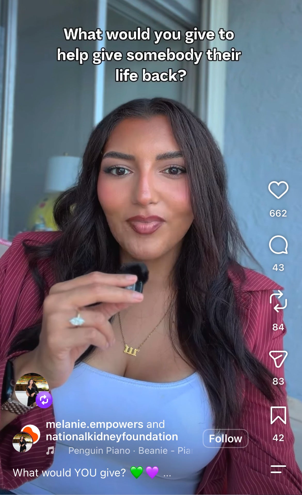 Melanie Pina What Would You Give