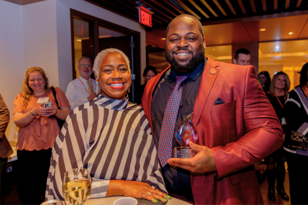 Kim Hamilton and Khalen Saunders