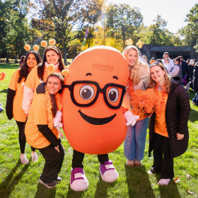 Kenny the Kidney surrounded by walkers