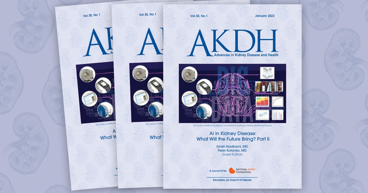 National Kidney Foundation Journal Changes Name to Advances in Kidney