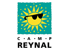Camp Reynal Logo with Sun with Sunglasses Icon