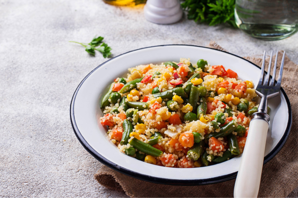 Couscous Salad with Tangy Dressing