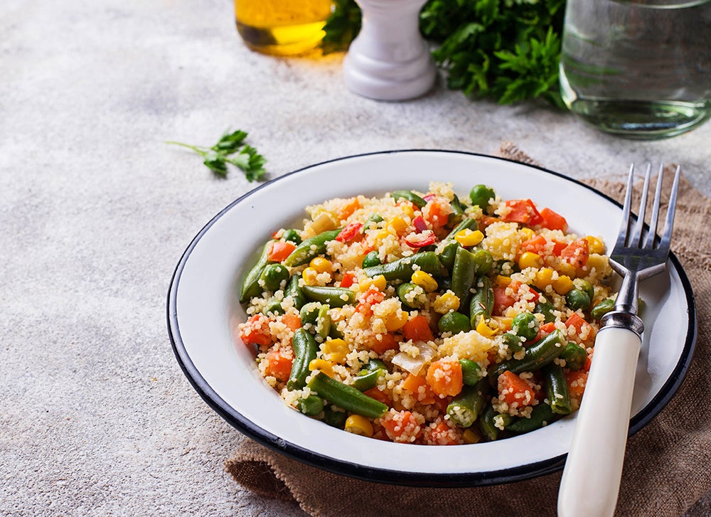 Couscous Salad with Tangy Dressing Couscous Salad with Tangy Dressing