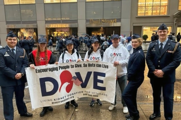 DOVE at NYC veterans parade