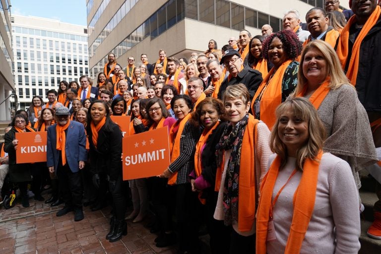 Advocates gathering at the Kidney Patient Summit in D.C.