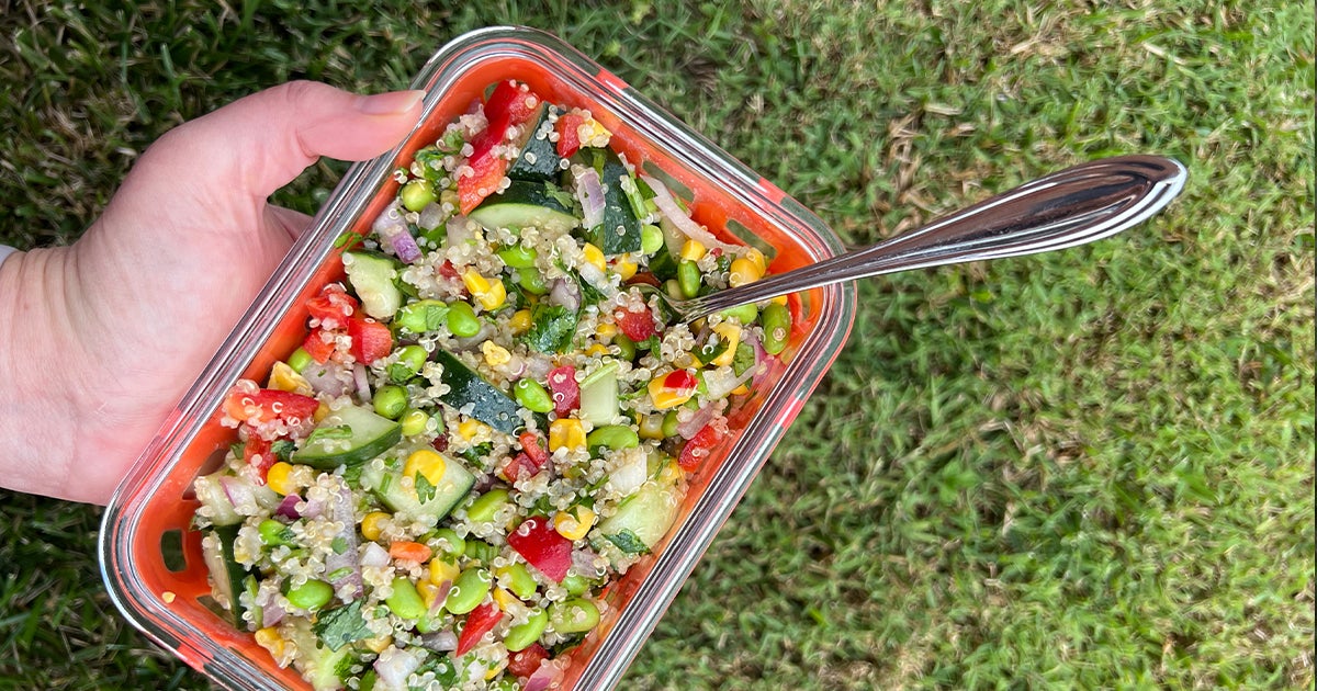 Edamame Salad with Quinoa National Kidney Foundation