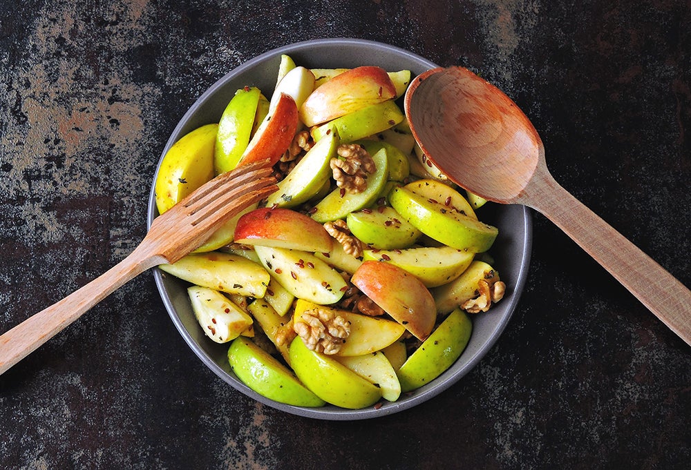 Apple Cranberry Walnut Salad