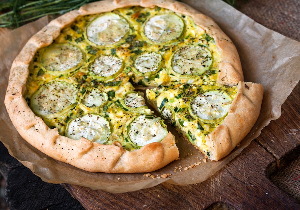 Chicken and Zucchini Quiche Chicken and Zucchini Quiche