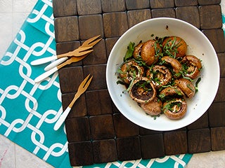 Balsamic Marinated Mushrooms