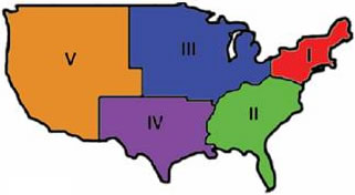 Color Region Map