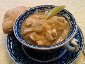 Smoked Chicken and Apple Soup Smoked Chicken and Apple Soup