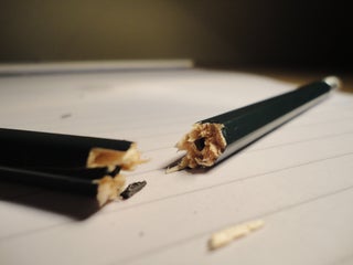 broken pencil