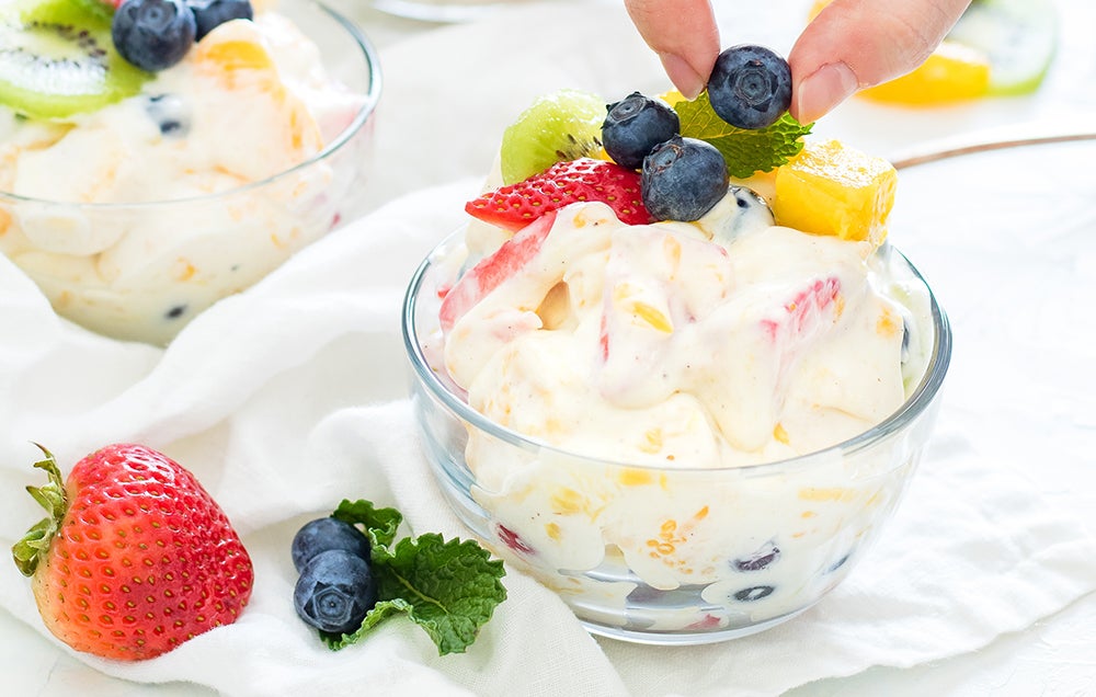 Yogurt Covered Fruit Salad