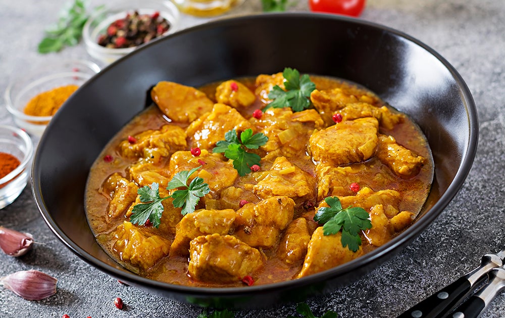 Curry Chicken with Chopped Apples Curry Chicken with Chopped Apples