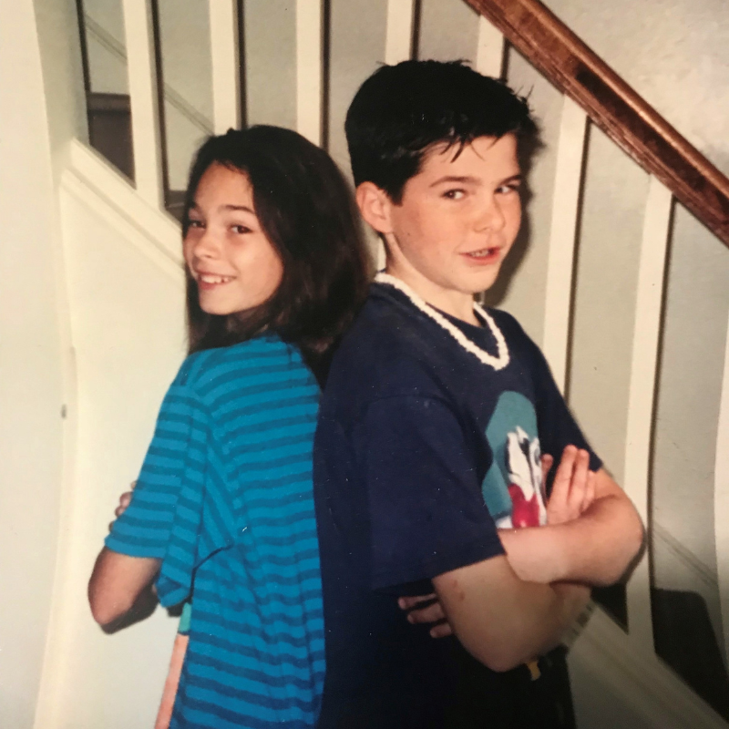 Young Jess and Charles, circa 1998-9.