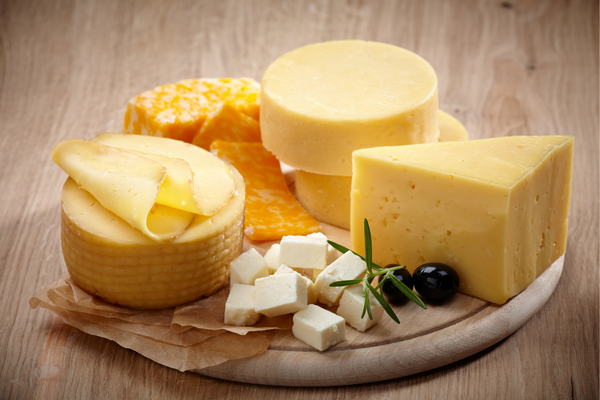 Una linda tabla de queso