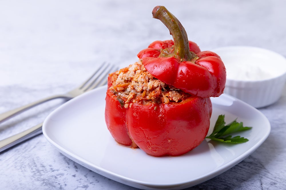 mexican style stuffed peppers