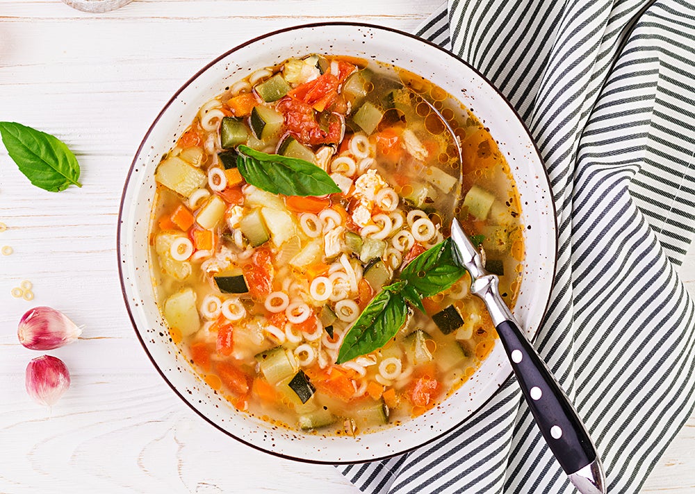 Sopa minestrone