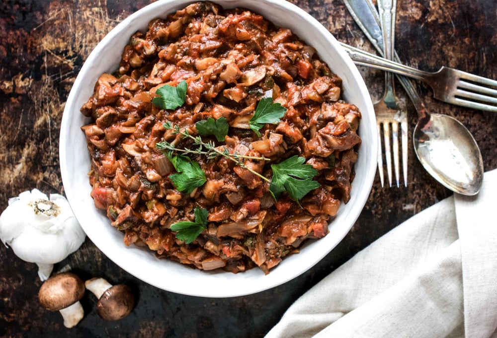 Mushroom Bolognese National Kidney Foundation