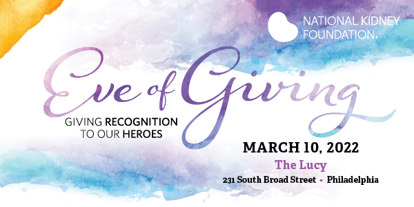 2022 Eve of Giving - Giving Recognition to our Heroes, March 10, 2022 Philadelphia