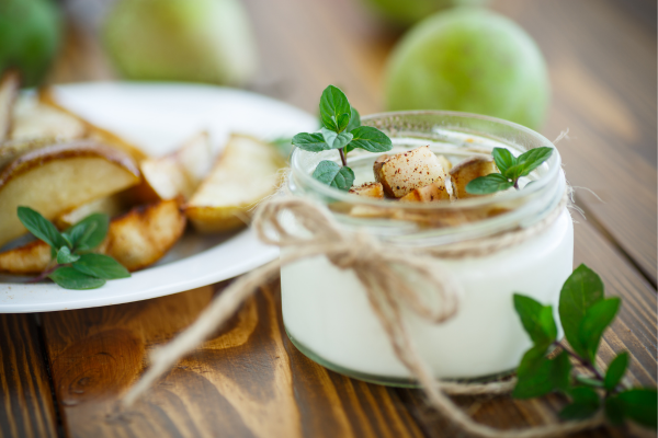 Pear & Almond Parfait