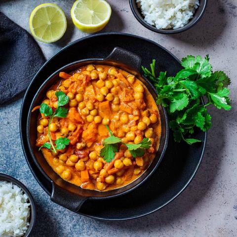 Chickpea tikka masala
