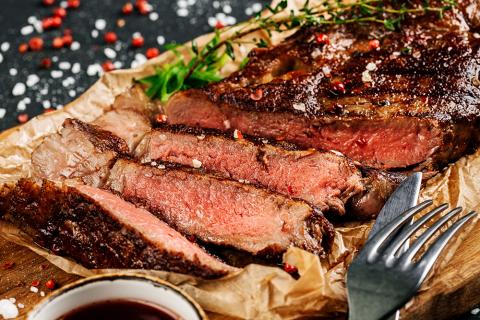 Grilled Marinated Beef Steak Grilled Marinated Beef Steak