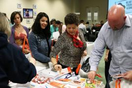 Volunteers helping out at a Drive for Dialysis event