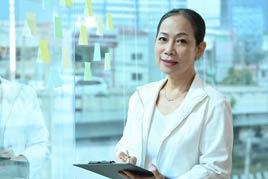 researcher with clipboard