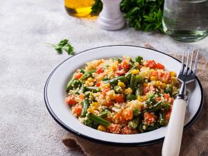 Couscous Salad with Tangy Dressing