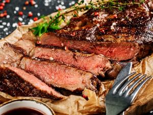 Grilled Marinated Beef Steak