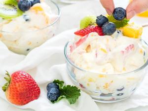 Yogurt Covered Fruit Salad