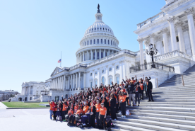 Voices for Kidney Health advocates at Capitol Hill DC