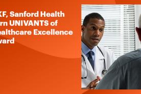 National Kidney Foundation and Sanford Health Earn UNIVANTS of Healthcare Excellence Award 
