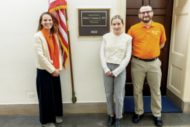 Two advocates with Rep Herbert C Conaway's (NJ) staffer