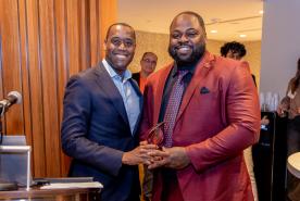 Kirk Campbell_ Khalen Saunders Champion award