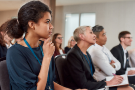 Professional interested in presentation