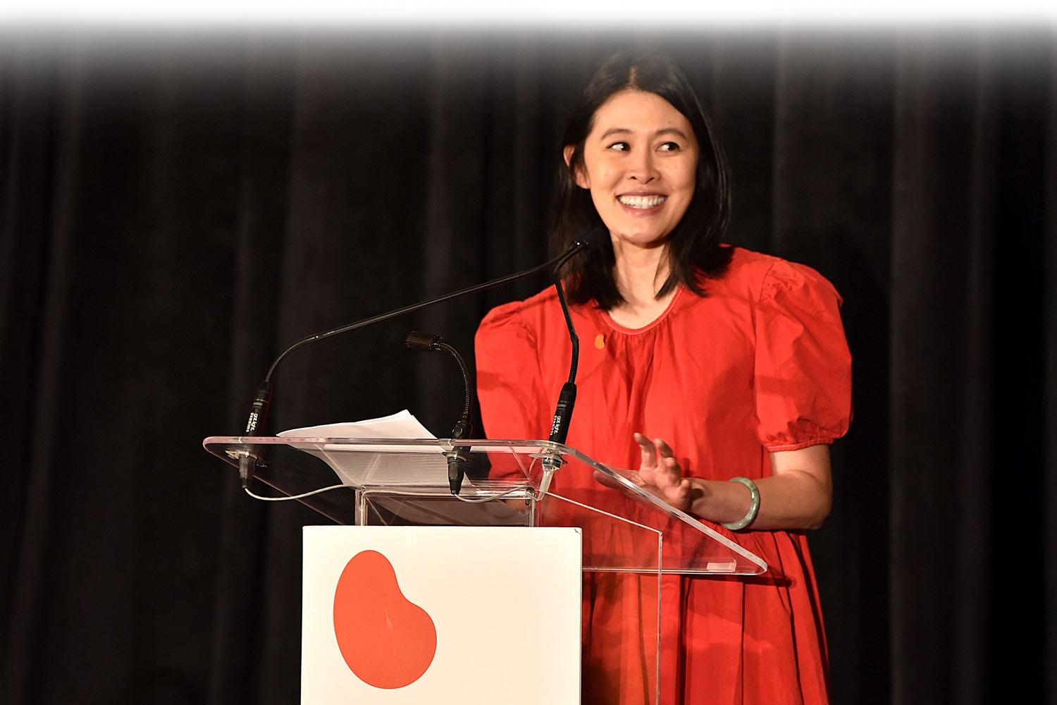 Kidney Professional speaking at an NKF Spring Clinical Meeting