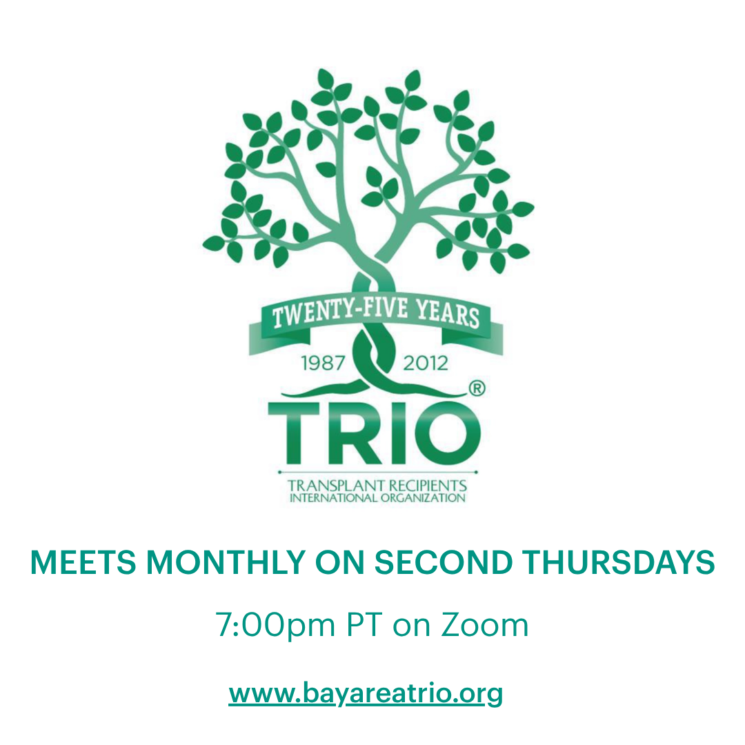 TRIO SF Bay Area support group graphic
