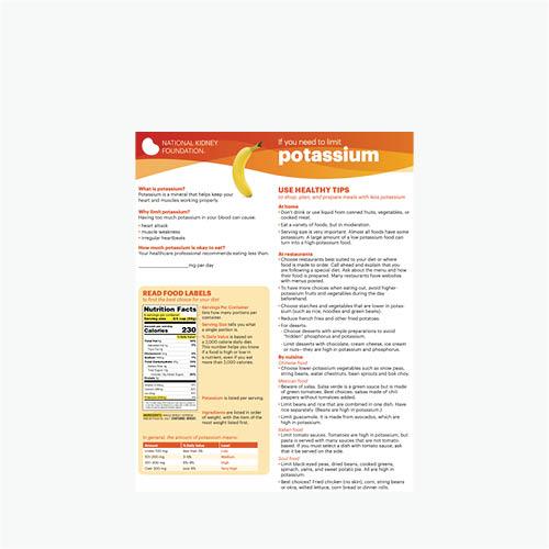 Limiting Potassium thumb