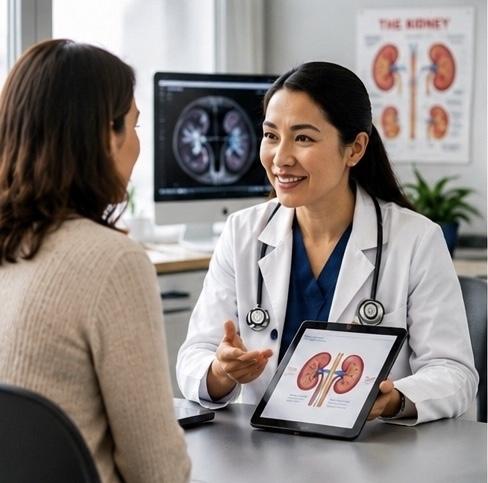 Patient With Doctor